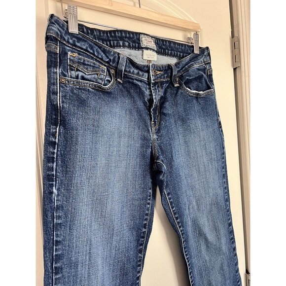 Levi's 545 Jeans Womens 10 Low Rise Bootcut Medium Wash Blue Y2k Denim - Picture 9 of 11